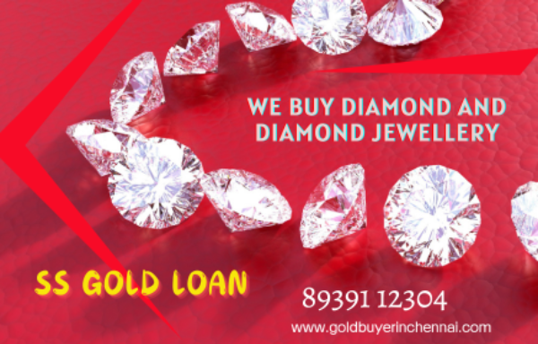 We Buy Diamond. A display of diamond jewellery, showcasing various styles and designs.